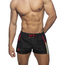 Addicted Rainbow Tape Swim Short ADS321