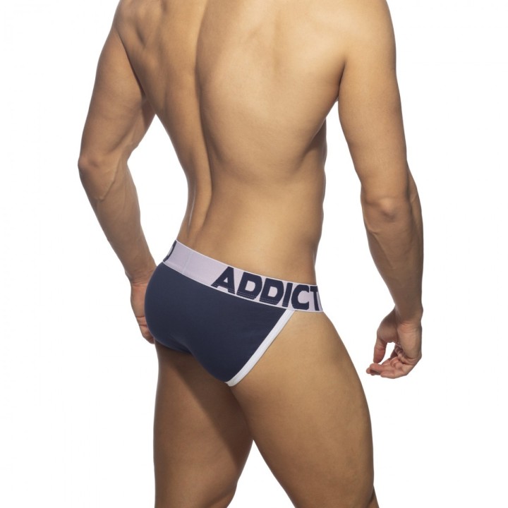 Addicted Baumwoll-Bikini mit Eingriff AD1204