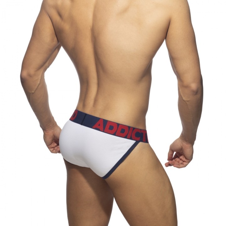 Addicted Baumwoll-Bikini mit Eingriff AD1204