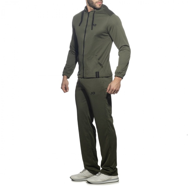 Addicted Langarm Loop-Mesh Hoody AD1214