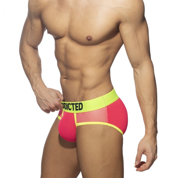 Addicted Neon Mesh Slip AD1218