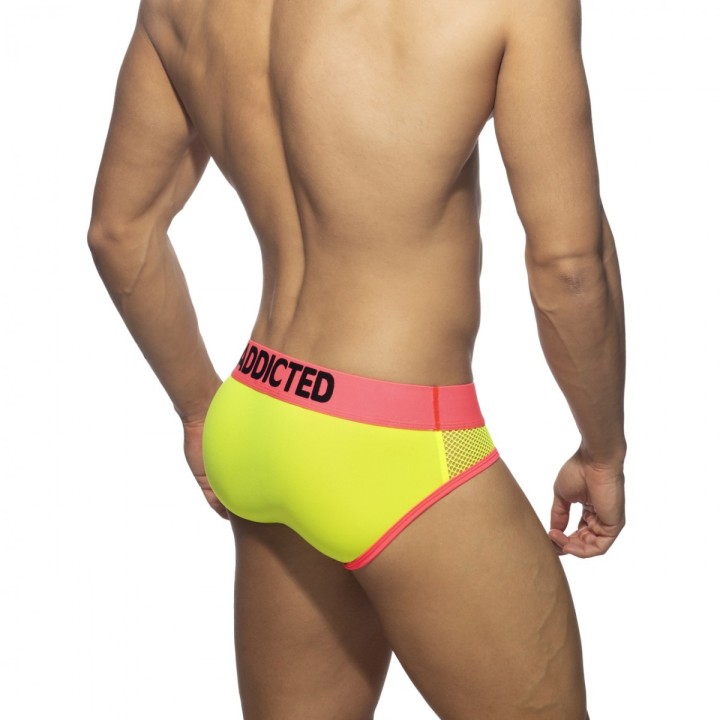 Addicted Neon Mesh Slip AD1218