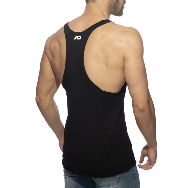 Tricou cu Imprimeu în Spate Addicted