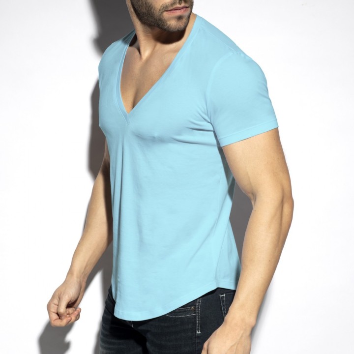 ES Collection Deep V-Neck T-Shirt TS333