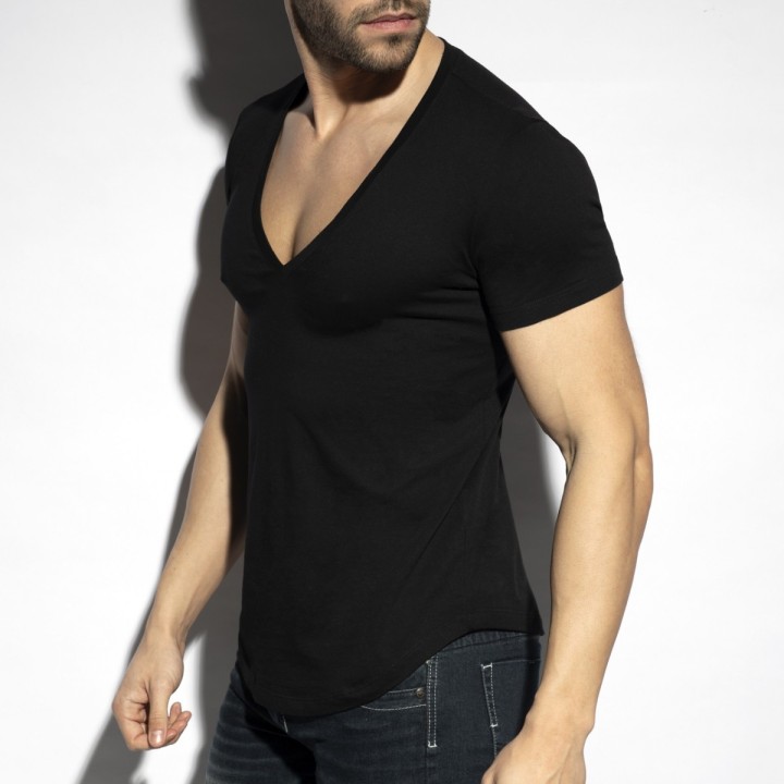 ES Collection Deep V-Neck T-Shirt TS333