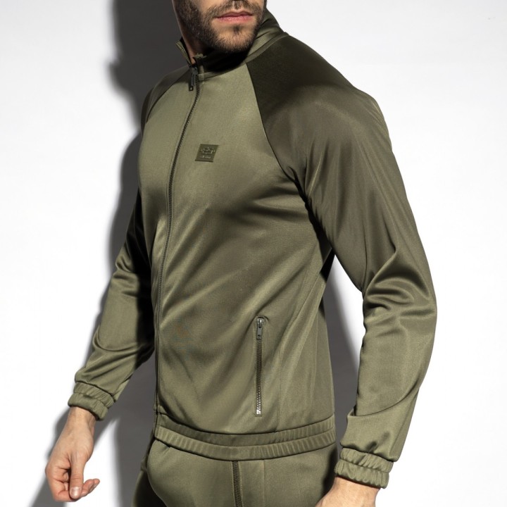 ES Collection Zip Pockets Plain Jacket SP316