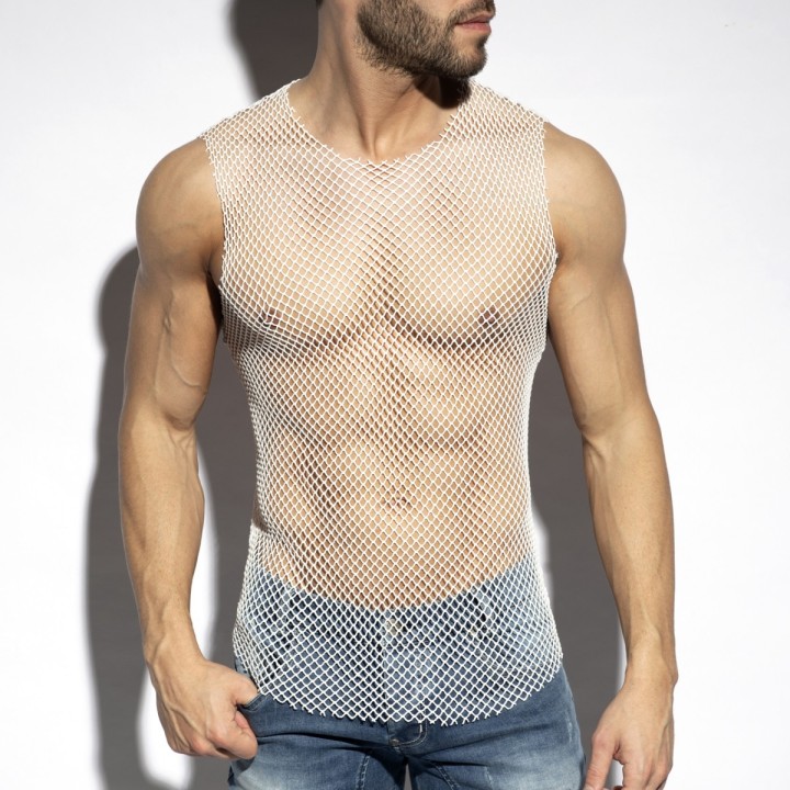 ES Collection Síťované Tílko Beachy Net TS334