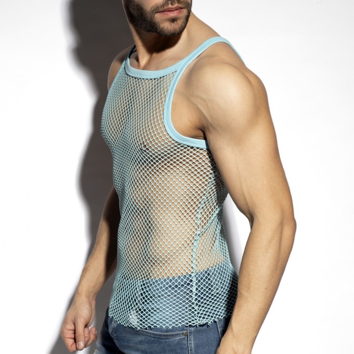 ES Collection Beachy Net Strap Tank Top TS336
