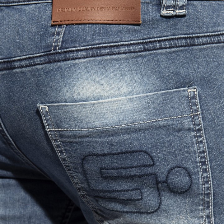 ES Collection Șort Bermuda din Denim ESJ072