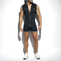 ES Collection Urban Denim kraťasový overal ESJ069