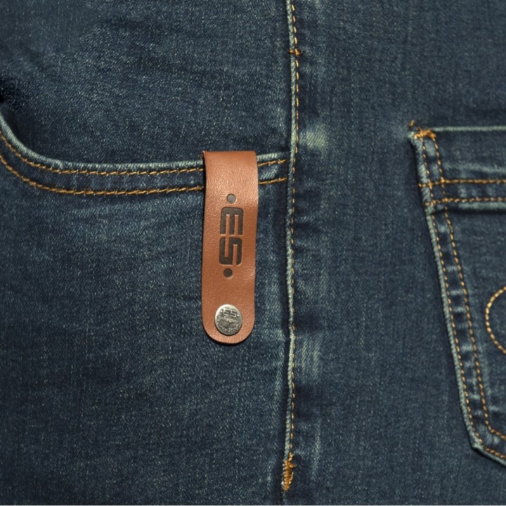 ES Collection Urban Denim Jumpsuit Shorts ESJ069