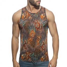 Addicted Tank-Top mit Tiermuster AD1309