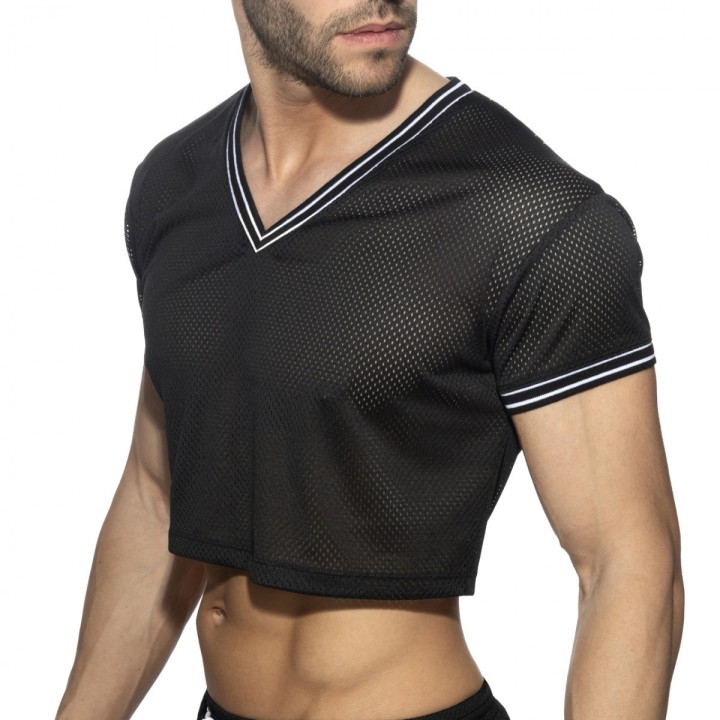 Addicted Slam crop top do V AD1274