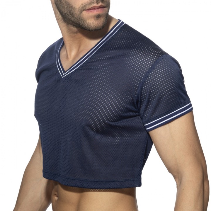 Addicted Slam V-Nyakú Crop Top AD1274