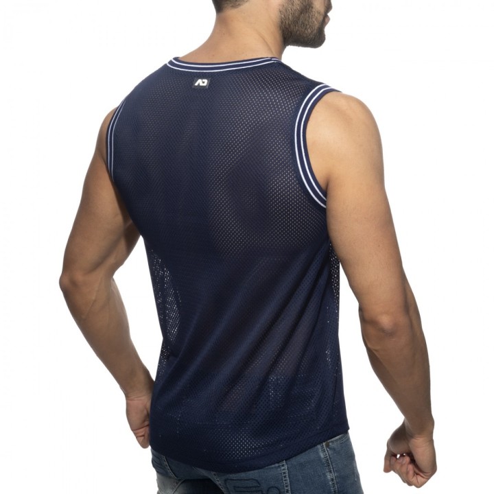Addicted Slam T-Shirt bez Rękawów z Dekoltem V-Neck AD1281