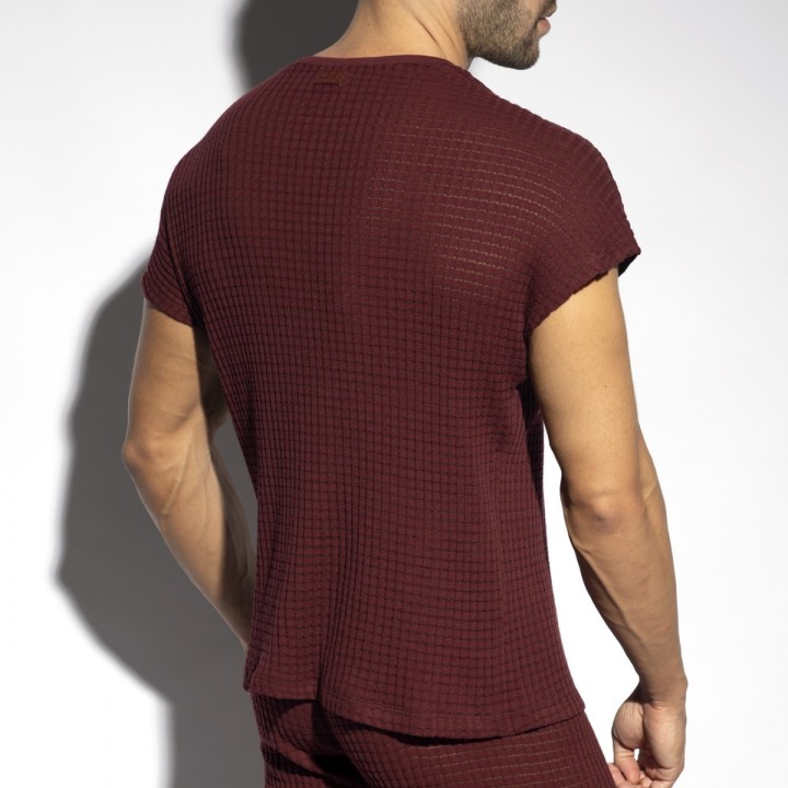 ES Collection Checkmate Relaxed Sleeveless T-Shirt TS341