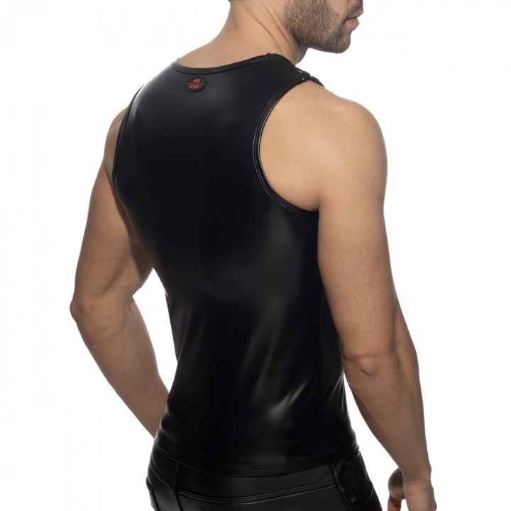 Tank Top Cauciuc cu Fermoar Addicted ADF215