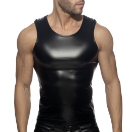 Addicted Rub Shoulder Zip Tank Top ADF215