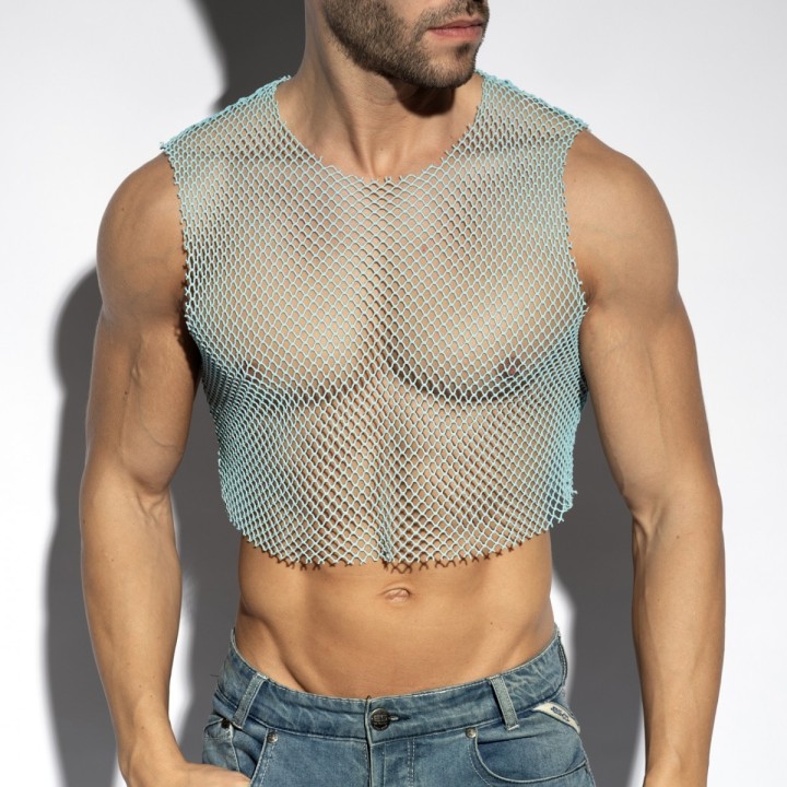 ES Collection Beachy Net crop top TS338