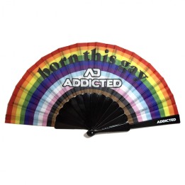 Addicted Born This Gay vějíř AC230