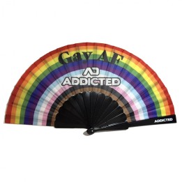 Addicted 'GAY AF' Wachlarz AC233