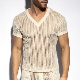 Tricou V-Neck Croșetat Es Collection TS351