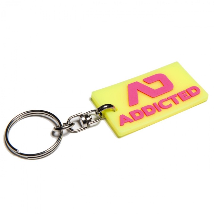 Breloc Cauciuc Addicted AC223