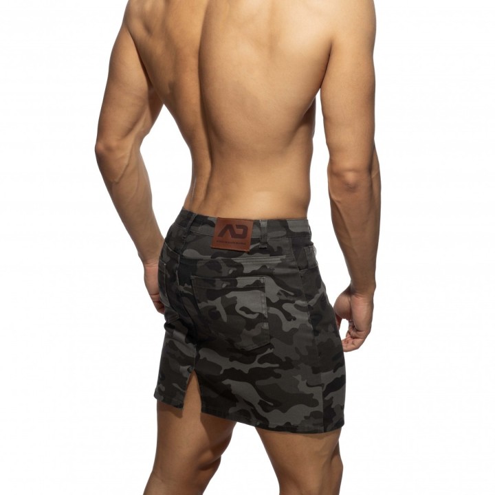 Fustă Scurtă Camuflaj Addicted AD1298