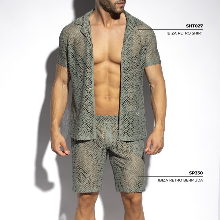 Retro košeľa Ibiza ES Collection SHT027