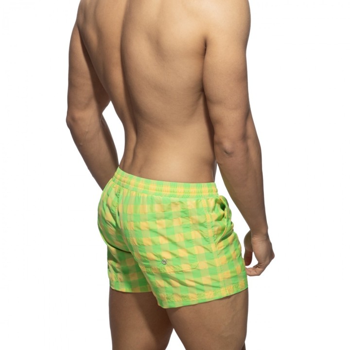 Addicted Flashy Squares Swim Shorts ADS350