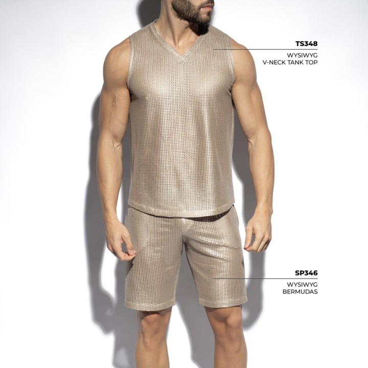 Tričko s véčkovým výstrihom Wisiwyg ES Collection TS348