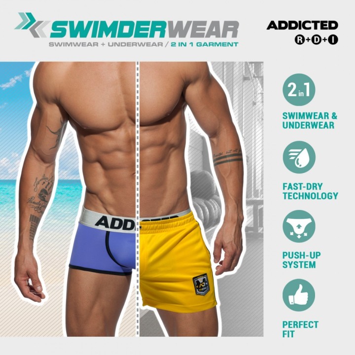 Boxerky Addicted Dot Dot Dot Swimderwear AD1429