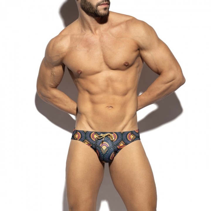 2604 ES Collection Pávamintás Úszóbikini 2604