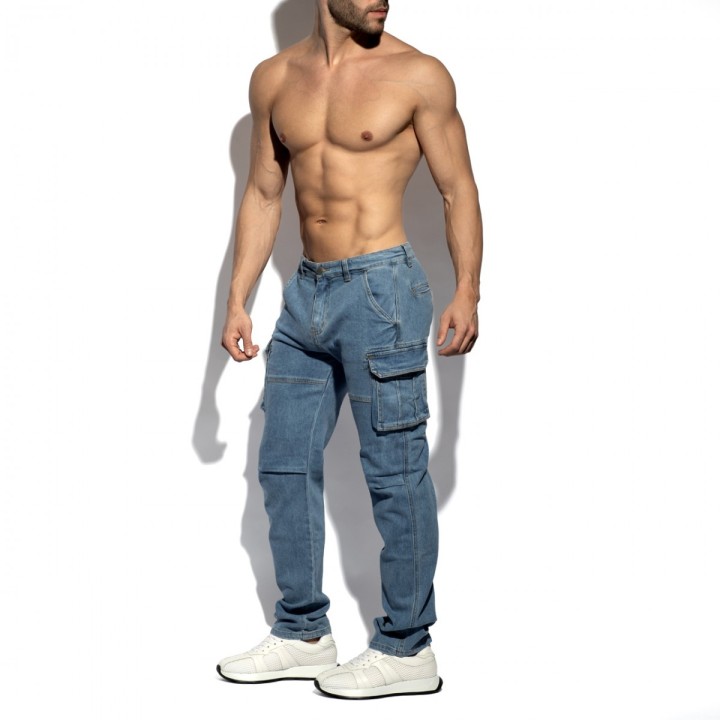 ES Collection Cargo Denim džíny ESJ078