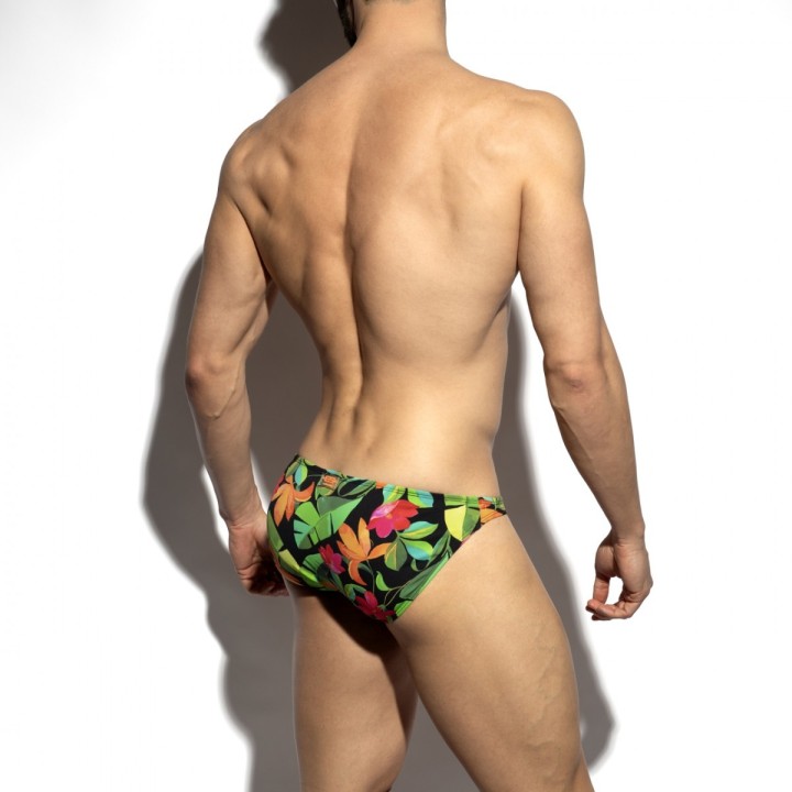 ES Collection Gewagter Bikini mit Blumenmuster UN662