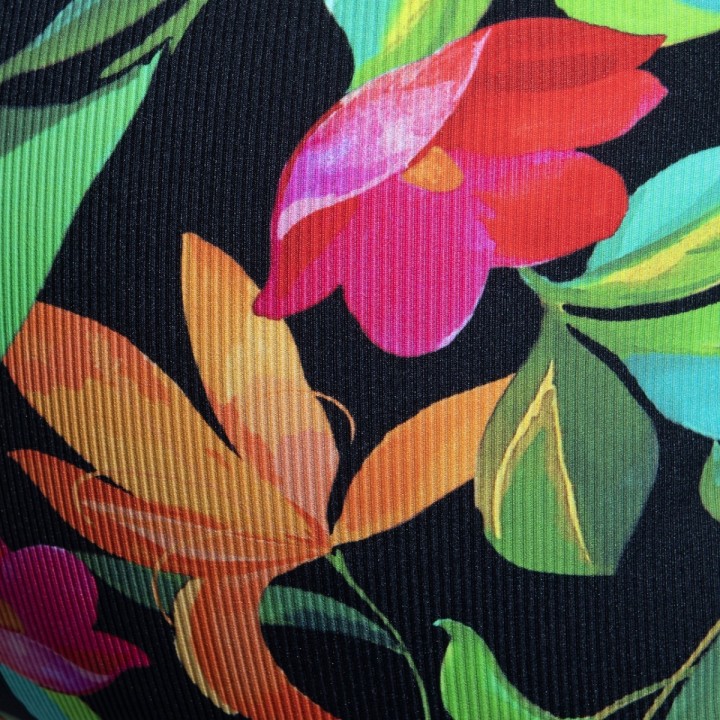 ES Collection Gewagter Bikini mit Blumenmuster UN662