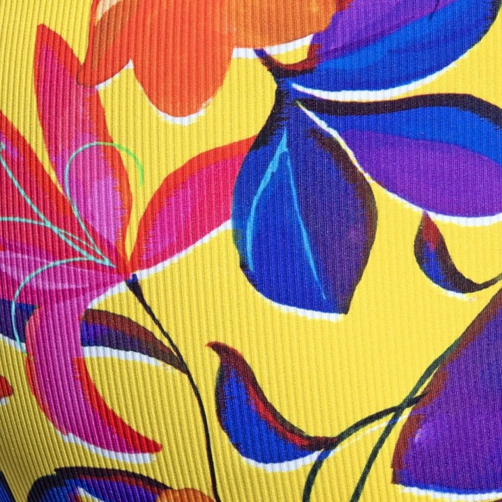 ES Collection Merész Virágmintás Tanga UN664