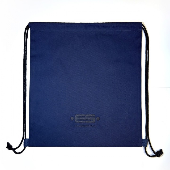 ES Collection Navy Cotton Beach Bag AC248