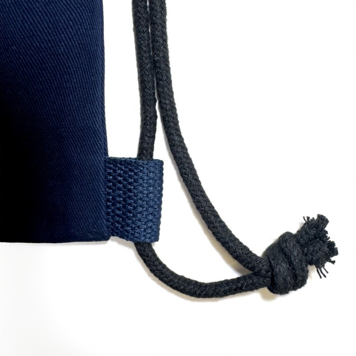 ES Collection Navy pamučna torba za plažu AC248
