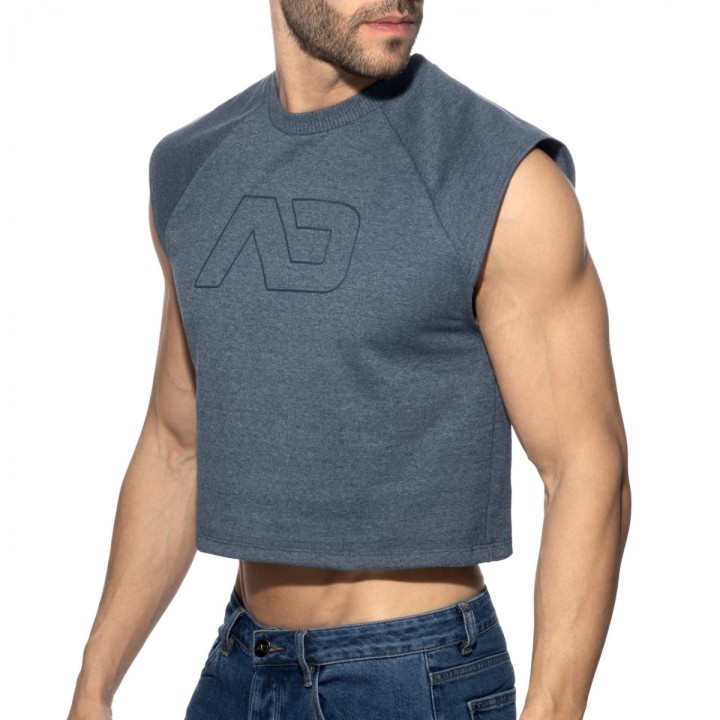 Addicted Crop-Top aus recycelter Baumwolle AD1461