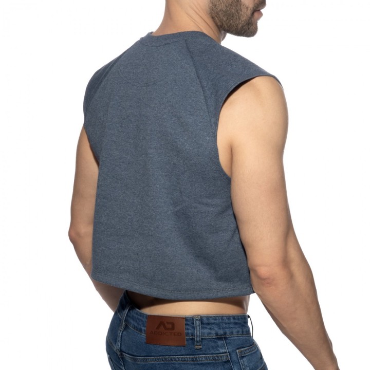 Addicted Crop-Top aus recycelter Baumwolle AD1461