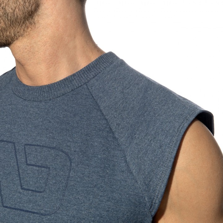 Recyklovaný bavlnený crop top Addicted AD1461