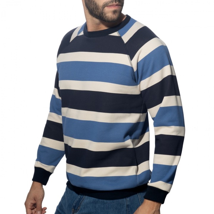 Addicted Retro Streifen Pullover AD1438