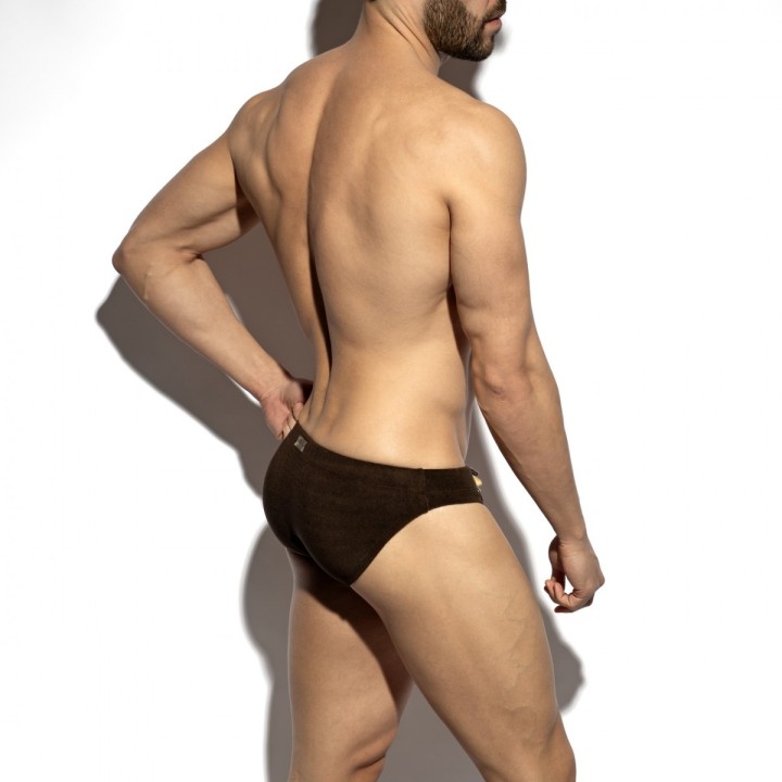 ES Collection Terrycloth Swim Bikini Brief 2615