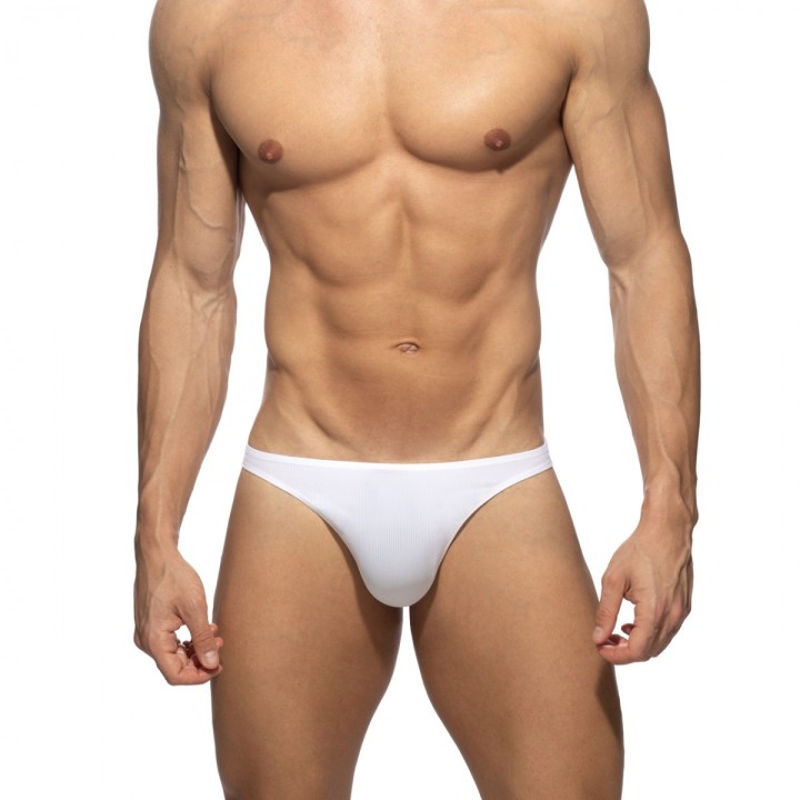 Addicted Snow White Rib Thong AD1467