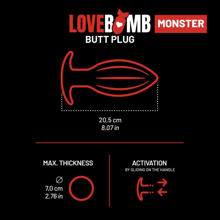 AD Fetish Love Bomb - Monster AC222