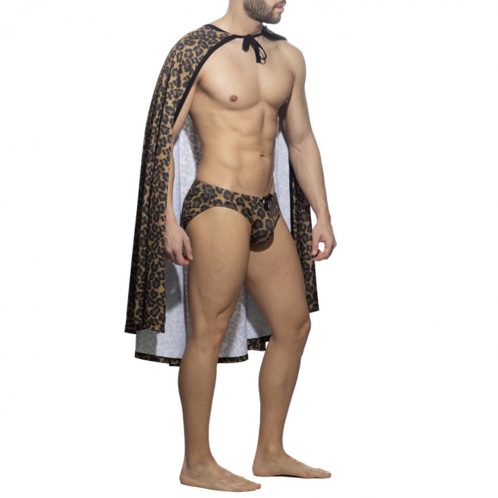 Addicted Plášť S Leopardím Vzorom AD1190