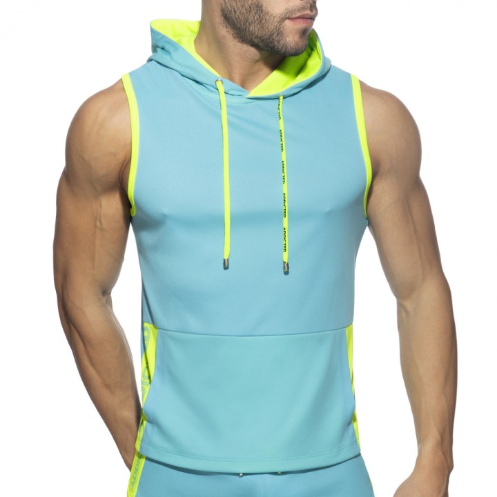 Addicted Sleeveless Ad Hoodie AD1063