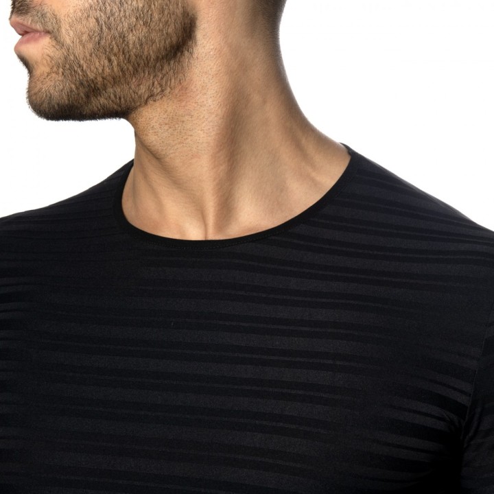 Addicted Black Stripes Tričko AD1421