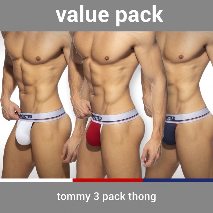 Addicted Tommy Pakiranje Od 3 Tange AD1011P